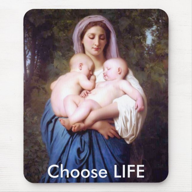 Choose LIFE Mouse Pad (Front)