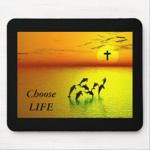 Choose LIFE Mouse Pad