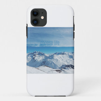 Choose Life Snow & Sea Photography Art iPhone Case