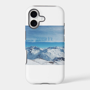 Choose Life Snow & Sea Photography Art iPhone Case