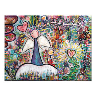 Choose Love Angel Photo Print