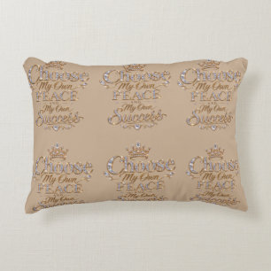 Choose My Own Peace and Success Decorative Cushion