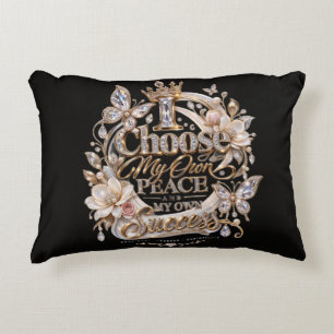 Choose My Own Peace and Success Decorative Cushion