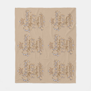 Choose My Own Peace and Success Fleece Blanket