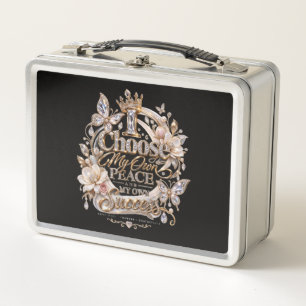 Choose My Own Peace and Success Metal Lunch Box