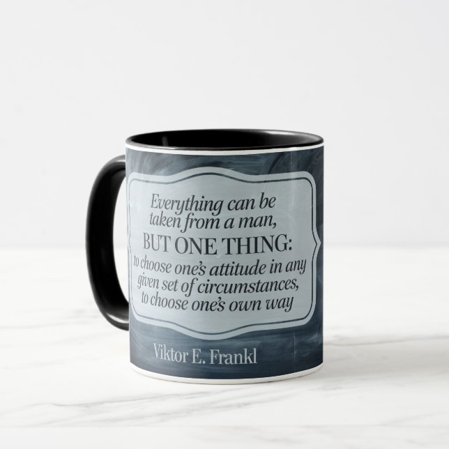 Choose One's Own Way Mug (Front Left)