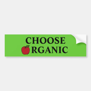 Choose Organic Bumper Sticker