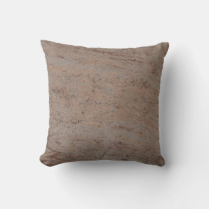Choose solid back of Tan n Grey Textured Pillow