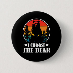 Choose The Bear Feminist Rage Feminism 1  6 Cm Round Badge