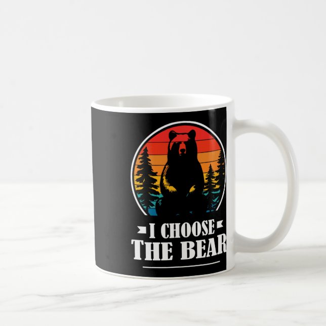 Choose The Bear Feminist Rage Feminism 1  Coffee Mug (Right)