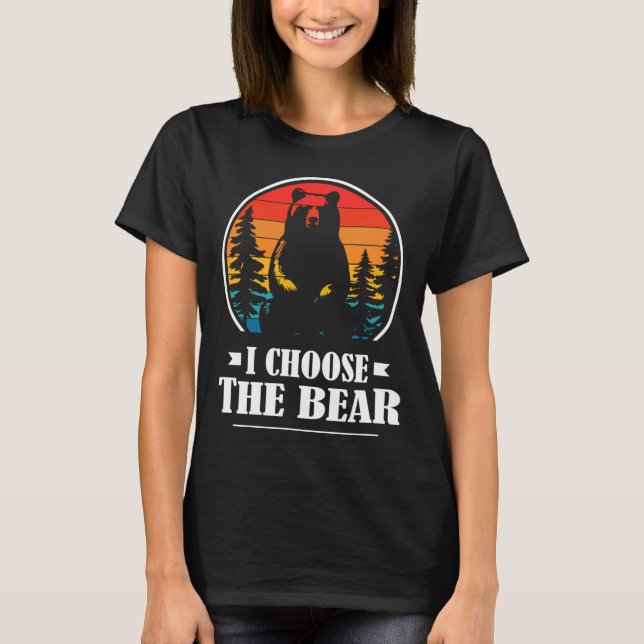 Choose The Bear Feminist Rage Feminism 1  T-Shirt (Front)