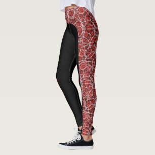 Choose the Colour Craquelure Effect Leggings