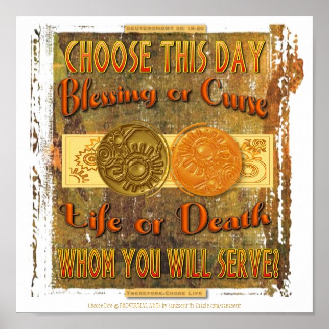 Choose This Day Poster (Front)