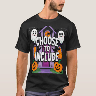 Choose to Include: Halloween Ghost and Pumpkin T-Shirt
