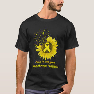 Choose To Keep Going Ewings Sarcoma Awareness T-Shirt