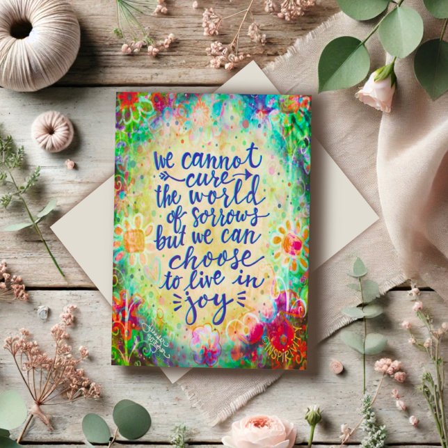 “Choose to Live in Joy” Inspirivity Card (Creator Uploaded)