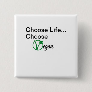 Choose Vegan button