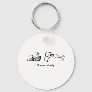 Choose Wisely Key Ring