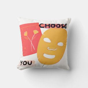 Choose You Self Love Graphic Cushion