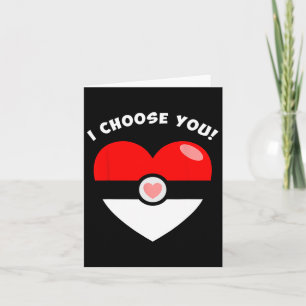 Choose You Valentine's Video Game Parody 1 Card