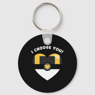 Choose You Valentine's Video Game Parody Key Ring