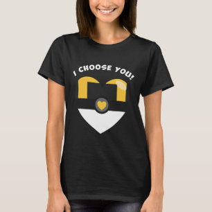 Choose You Valentine's Video Game Parody T-Shirt