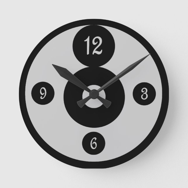 Choose Your Background Colour Clock (Front)
