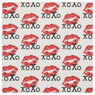 Choose your background colour lips fabric