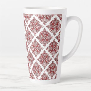 Choose Your Colour Celtic Knot Decorative Pattern Latte Mug