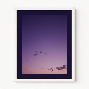 Choose Your Colour Faux Mat for Your Photo Poster