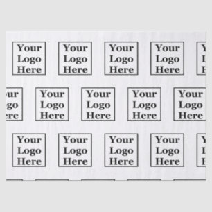 Choose Your Colour for Your Logo Here Tissue Paper