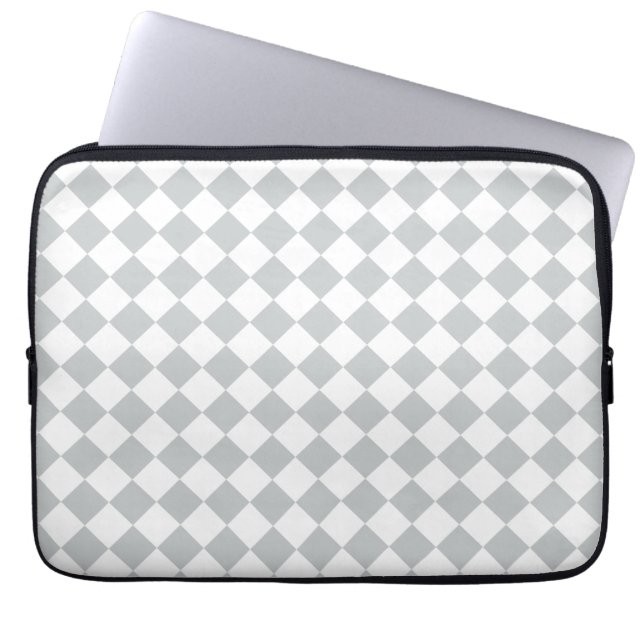 Choose your Colour in one step Chequered Diamonds Laptop Sleeve (Front)