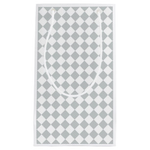 Choose your Colour in one step Chequered Diamonds Small Gift Bag