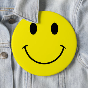 Choose Your Favourite Colours Big Smile 6 Cm Round Badge