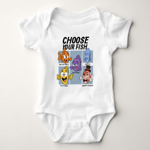 Choose Your Fish Funny Fish Baby Bodysuit