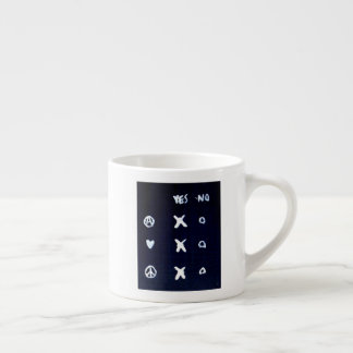 ...choose your freedom...art by Jutta Gabriel... Espresso Cup