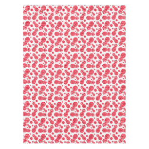 Choose your own background colour white pineapples tablecloth