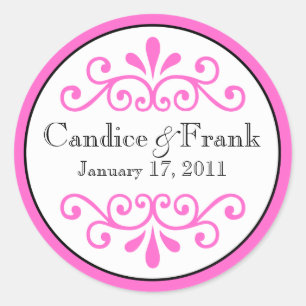 Choose your own colour Customisable Monogram Label