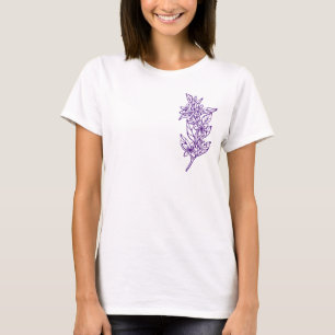 Choose Your Own Colour Flowers - Women's Tee