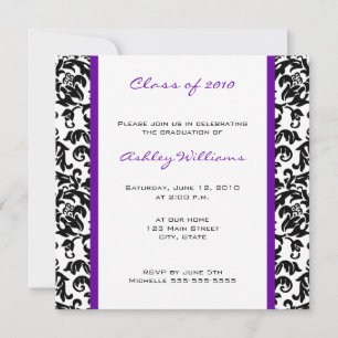Choose Your Own Colour Graduation Invitations