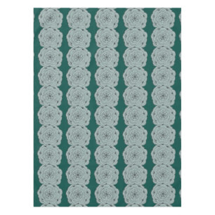Choose Your Own Colour Lacy Crochet Look Flower Tablecloth
