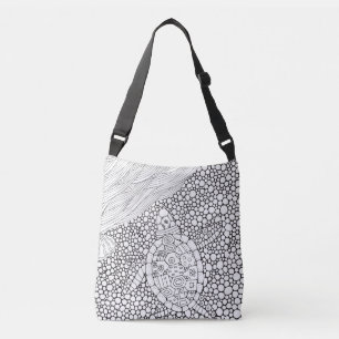 Choose Your Own Colours Colouring Sea Turtle Crossbody Bag