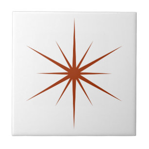 Choose Your Own Colours Fun Mid Century Modern Sta Ceramic Tile