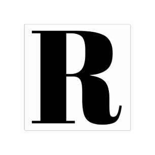 Choose Your Own Letter   Font Style: Abril Fatface Rubber Stamp