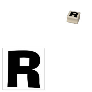 Choose Your Own Letter Font Style: Ad Lib Rubber Stamp