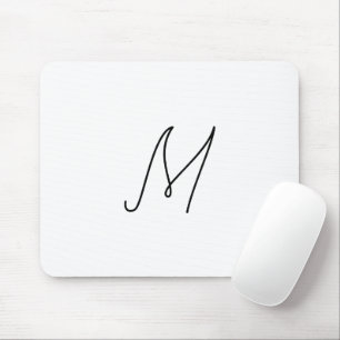 Choose Your Own Letter Font Style: Alexandria Mouse Pad