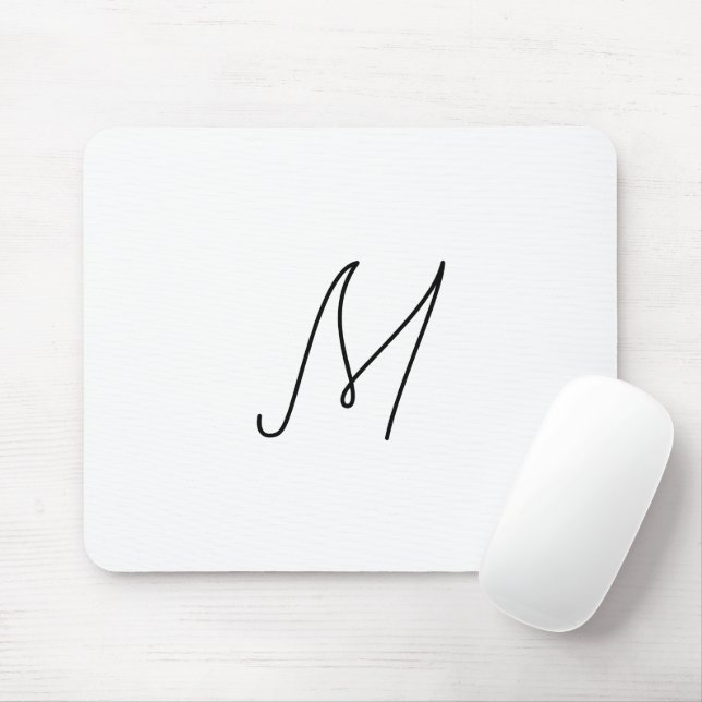 Choose Your Own Letter | Font Style: Alexandria  Mouse Pad (With Mouse)