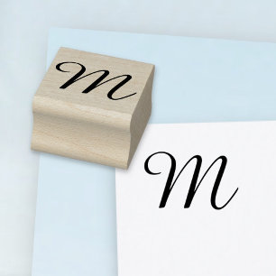 Choose Your Own Letter Font Style: Amazone Rubber Stamp