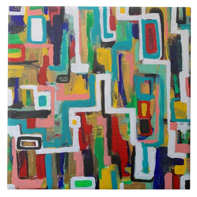 Choose Your Path 6 x 6 Ceramic Tile (Front)