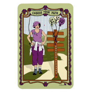 Choose Your Path_A_4x6 Refrigerator Magnet